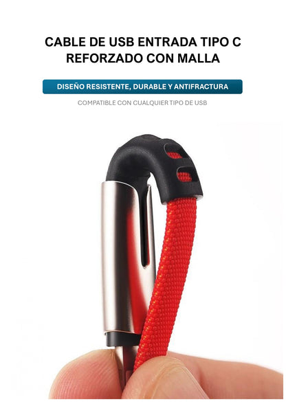 Cable USB Flexible Tipo C